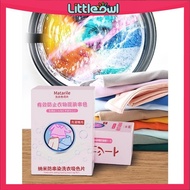 50pcs👕Anti-dye Color Absorbtion Paper Color Catcher Menyerap Warna Baju