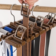 10 Holes Belt Hanger Clothes Rack Organizer Tie Belt Scarf Plastic Display Hanger Hanger Organizer