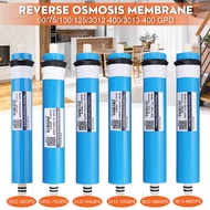 Blue Reverse Osmosis RO Membrane Water Filter 50/75/100/125/400GPD Filter Water Drinking Purifier Re