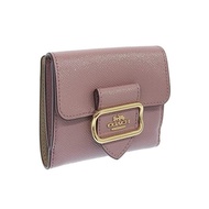 [COACH] Wallet Women's Wallet Outlet Patent Leather Dusty Rose PTNT LTH SM MGN WLTCE671