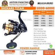 Fishing Reel Shikari Titan 1000 2000 3000 4000 6000 Power Handle Max Drag 15kg
