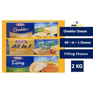 Kraft Cheddar Cheese / All-in1 Cheddar/ Filling Cheese 2KG