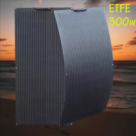 ETFE PET flexible solar panel kit 300w 150w photovoltaic panel 12v battery charger for home camper c