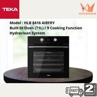 TEKA 60cm Air-Fry HLB 8416 Multifunction Surround Temp Oven with special Air-Fry function Built In T