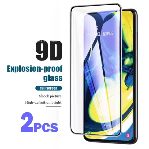 2PC 9D HD Full Cover Anti-Burst Screen Protector Tempered Glass For Google Pixel8 7 6Pro 5 Pixel 8A 