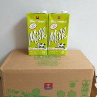 DIAMOND Susu UHT Diamond 1 Liter LOW Fat Rendah Lemak Diet Milk