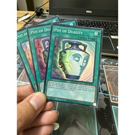 [ 20250817 ] Yugioh Card ES01-AE061 Pot of Duality (SR)