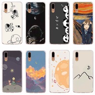 huawei p20 p20 pro p30 p30 pro Soft Silicone TPU Casing phone Cases Cover