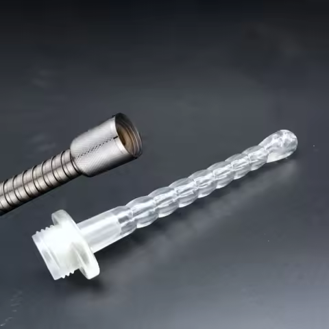 1PC Silicone Enema Cleaning Shower Vaginal Wash Home Enema Anal Wash Douche Nozzle Anaal Douche Heal