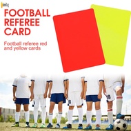 Sports Referee Warning Cards Soccer Referee Red Yellow Judge Cards Suitable for Soccer Match