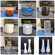 陶盆 瓷盆(底無孔可打洞)透氣盆 水泥盆 花器 玻璃瓶 玻璃罐