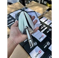 1PC 100% ORIGINAL H2C UNIVERSAL MOTORCYCLE SIDE MIRROR CNC ALUMINUM H2C MOTOR CERMIN SISI REARVIEW M