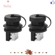 FKILLA 2PCS RJ45 Connector, RJ45-180° Waterproof RJ45 Adapter, Durable IP67 180 Degree Connector Sta