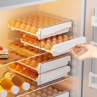 Refrigerator Egg Storage Box Drawer-type Crisper Kitchen Egg Shelf Egg Tray Household Organization Artifact