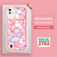 Realme 2 Pro Narzo 20 30 30A 20A 50 Pro 50i 50A Prime Q5 Phone Case Colorful 3D Love Pill Pattern Wa