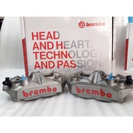 🎉Ready Stock Brembo HPK M4 108mm Gray Bottom Red 1098 Calipers Hole Distance 108mm