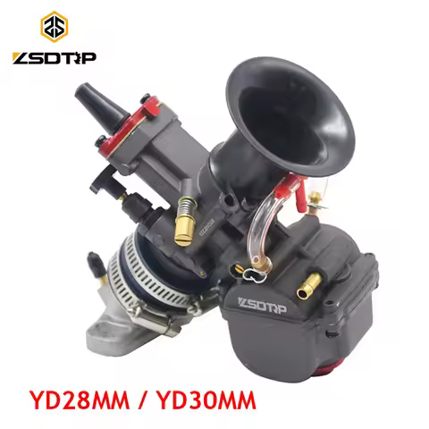 ZSDTRP YD28 YD30mm Universal for Mikuni PWK Carburetor Parts Scooters With Power Jet ATV Motorcycle 