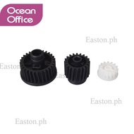 1SET GR-M525-20T RU6-8293-000 Lower Pressure Roller Fuser Drive Gear kit 15T 20T 29T for HP M521 M52