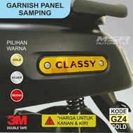 YAMAHA FAZZIO SIDE PANEL EMBLEM - YAMAHA FAZZIO SIDE PANEL ACCESSORIES -