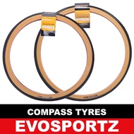 Compass P1160 Tyre (406 / 451) | Bicycle Folding Bike Tire | Foldie 406 Tyres