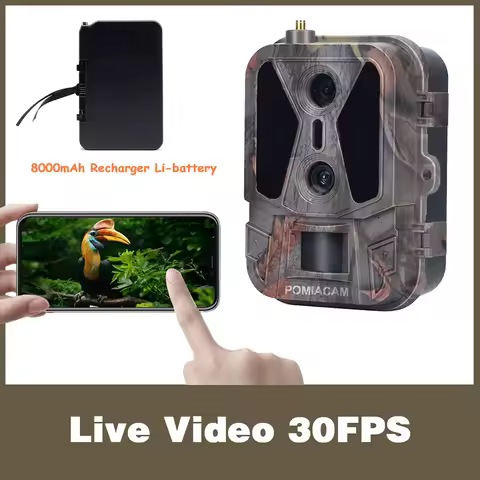 Hunting Camera HC-950Pro-Li Dual Lens 2.4inch Screen 4K Video 36MP Pixel APP remote control 4G LIVE