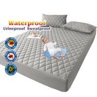 SunnySunny 100% Waterproof Mattress Protector Single / Super single / Queen / King 4 Size Fitted Bedsheet