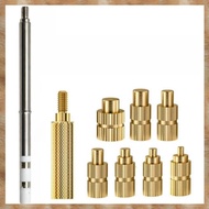 [K U Y G] T65 Soldering Iron Tip Heat Insert Nut Adaptors M2-M8 for T85 T75 HS01 GD300 SH72 RGS65 In