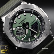 Winner Time นาฬิกา CASIO G-SHOCK G-STEELซีรีส์ GM-2100 รุ่น GM-2100B-3ADR  รับประกันรับประกัน 1 ปีผ่