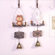 Japanese Style Groceries Descendants of the Sun Wind Chime Doorbell Home Decoration Fox Rabbit Doll 