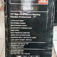 speaker portable meeting JDL QV 12 bluetooth USB pro series