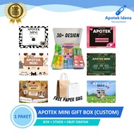 Mini Pharmacy | Gifts for Girlfriend | Mini Pharmacy Box | Emergency Box CUSTOM GIFT