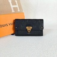 Louis Vuitton LV Vavin 全皮logo壓印 黑金