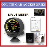 Brand G Sirius Meter Series Trust 7 Colors Water temp Oil Temp Oil Press Turbo Boost RPM Voltage Car