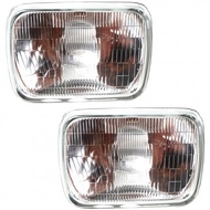 ไฟหน้า ไฟตา H4 HALOGEN KOITO รุ่น มิตซูบิชิ ไซโคลน MITSUBISHI CYCLONE ปี 1989 - 1995 เลนส์แก้ว ฝาใส