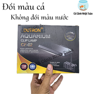 ĐÈN LED KẸP MINI BỂ CÁ ĐỔI MÀU CÁ KHÔNG ĐỔI MÀU NƯỚC CF02 DUTRON