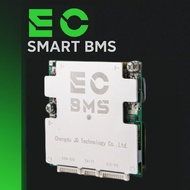 EC 40-200A Smart BMS Bluetooth APP 3-24S Active Passive Balance LiFePO4 Li-ion Battery Manager UART/