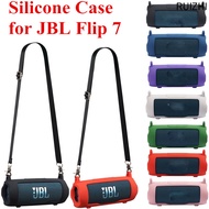 Silicone Cover Case for JBL Flip 7 Wireless Bluetooth Speaker, Protective Skin for JBL Flip7 Speaker