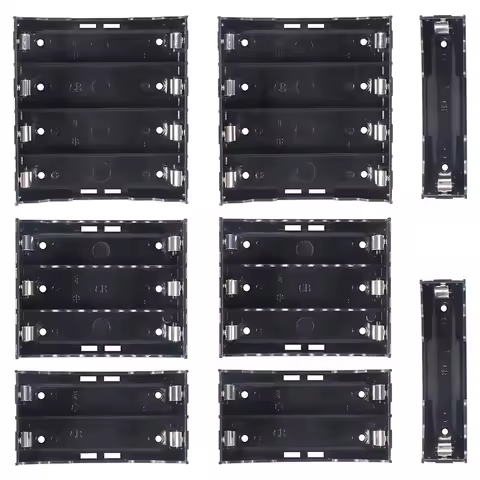 DIY ABS 18650 Battery Holder 1X 2X 3X 4X 18650 Battery Box Case 1 2 3 4 Slot Batteries Container Har