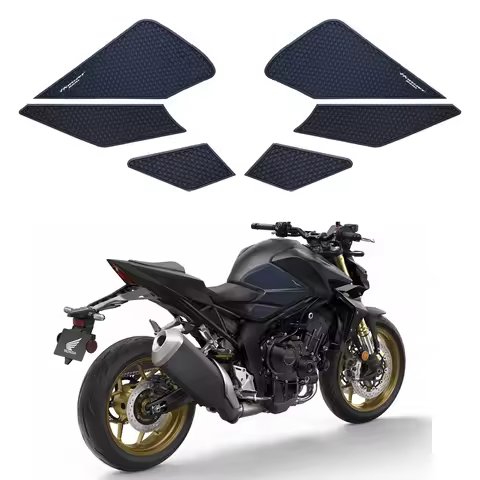 For HONDA CB1000 Hornet Hornet1000 CB 1000 Hornet 2025 Tank Pad Knee Grip Rubber Protector Black exc