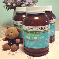 澳洲Blackmores 深海無腥味魚油400粒