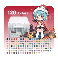 MW 12/24/36/48/60/80/120 สี ปากกาอะคริลิค Acrylic Marker ชุดปากกามาร์กเกอร์อะคริลิค