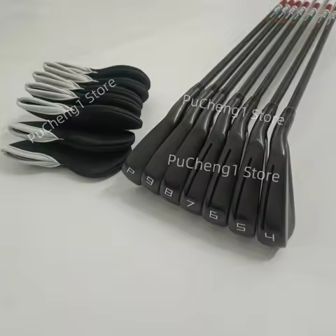 TaiFu 2024New Men's p790 Golf Clubs black P790 Golf Irons Fourth generation 7pcs 4-9P R/S/SR Flex St