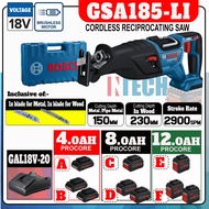 BOSCH GSA185-LI / GSA185LI  18V CORDLESS RECIPROCATING SAW 18V C/W  GAL18V-20 + PROCORE 4.0AH / 8.0A