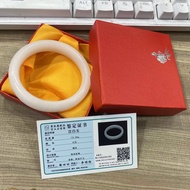 Marble Afghan Sichuan white White jade bracelet Fair sale gift Fashion Bangle Bracelets