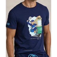 RRL'P Little Bear Tram Cotton Short sleeved T-shirt