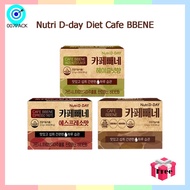 Nutri D-day Diet cafe Bbene coffee 3type (Americano / Espresso / Hazelnut ) Losing body fat/ Diet Coffee/Korean Tea