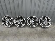正bmw f10 550 19吋m版前後配鋁圈 前8.5 et33 後9 et44 e90 f01 f10 很新 535