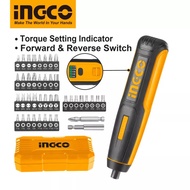INGCO Li-on Cordless Electric Screwdriver Portable Rechargeable Electric Tools Nuts Tools CSDLI0403