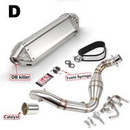 [Kcfb] ส่วนหัวไอเสีย G310R G310-R รถมอเตอร์ไซค์ Yoshimura ท่อไอเสียหนีข้อศอกท่อฆ่า DB Slip-On สำหรับ