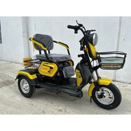 EBike Basikal Elektrik 3 Roda Electric Tricycle 3 Seats Electric Scooter 3 Wheels 电动自行车电动三轮 Tuk Tuk Mini Family Car